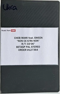 CHEB MAMI feat. SWEEN - NON CE S'RA NON (PROMO, Betacam SP, PAL,Stereo) - Foto 1 di 2