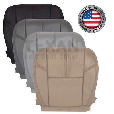 Capa de assento de couro inferior frontal de substituição Chevy Suburban Tahoe 2007 - 2014 - Imagem 1 de 4