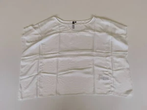 Damen Shirt Bluse Tunika RAINBOW weiß NEU Größe S M - Picture 1 of 1