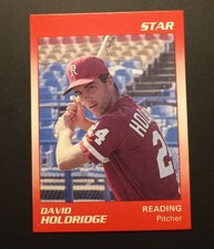 1990 Star Reading Phillies David Holdrigde #13