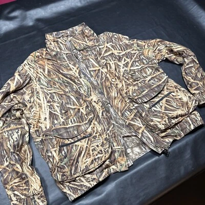 Beretta Hombres Grande L Chaqueta Reversible Camuflaje Roble Musgo Abrigo Sombra Foto 1 de 4