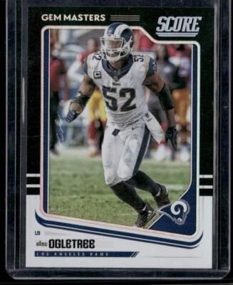 2018 Score #172 Alec Ogletree Gem Masters True #1/1 - Image 1 of 2