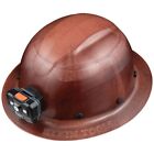 Klein Tools 60447 Hard Hat, KONSTRUCT Series, Full-Brim, Rechargeable Headlamp