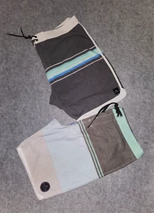 Rip Curl Shorts Mens Sz 27 Mirage Board Swim Bottoms Surf Skate Beach Lot of 2 - Picture 1 of 5