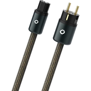 Câble d'alimentation haut de gamme OEHLBACH XXL® Powercord / blindage 2 voies, C15/CEE7 - 75 cm - Photo 1/1