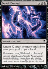 1x Death Denied - Foil NM, English MTG Saviors of Kamigawa