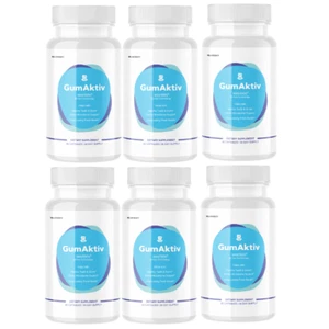 GumAktiv Oral Probiotic - Supports Healthy Teeth & Gums - 6 Bottles - Picture 1 of 5