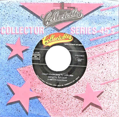 Helen Reddy: I Don't Know How to Love Him / Leave Me Alone (Ruby Red Dress) 6989 - Image 1 of 3