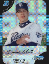 2005 Bowman Chrome X-Fractors #273 Travis Chick /225