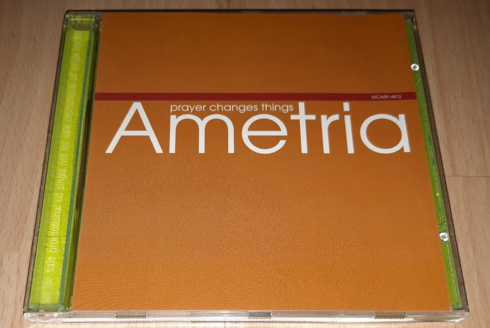 AMETRIA - Prayer Changes Things - US PROMO CD Single R&B Rnb Soul MONTELL JORDAN - Bild 1 von 4