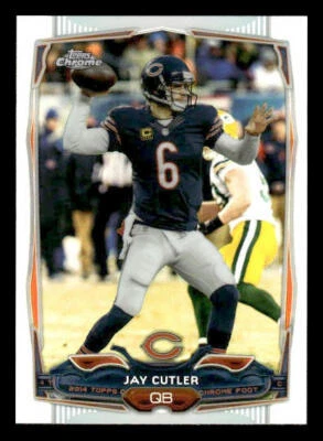 2014 Topps Chrome #58 Jay Cutler Refractor Chicago Bears - Image 1 of 2