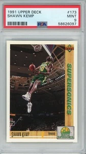 1991 Upper Deck #173 Shawn Kemp PSA 9 - Picture 1 of 2