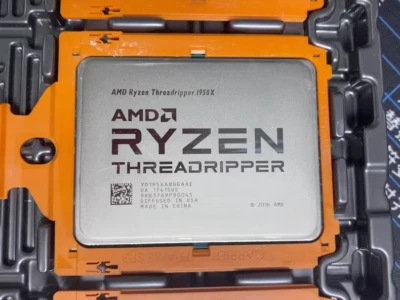AMD Ryzen Threadripper 1950x TR4 x399 CPU processor 3.4GHz 16cores 32threads - Image 1 of 2