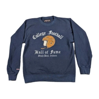 De Colección JanSport Sudadera Suéter Para Hombres Medio Azul Fútbol South Bend Indiana Foto 1 de 4