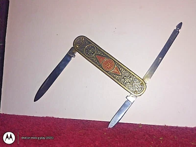 VINTAGE2-BLADE W/ GROOMER  GERMAM GENTLEMANS ROSTFREI EX COND - Image 1 of 4