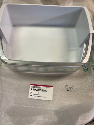 LG AAP73252202 Refrigerador Puerta Estante Bin Cesta Conjunto OEM Foto 1 de 2