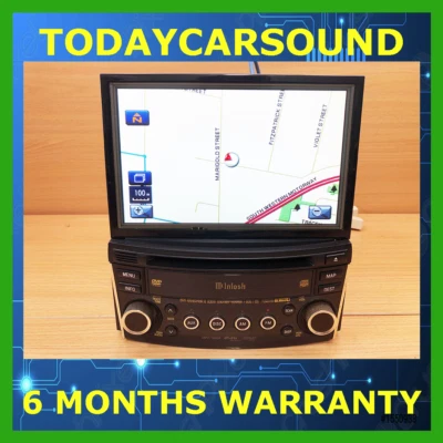 SUBARU LIBERTY RADIO/CD/DVD/SAT NAV, 5TH GEN, MCINTOSH, HEAD UNIT EF-13801-A - image 1 of 4