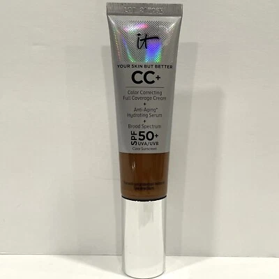 IT CC+ Cream NEUTRAL DEEP Full Coverage Color Correcting Foundation with SPF 50+ - Image 1 of 4