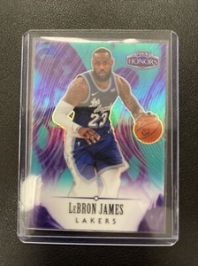2020-21 Panini Chronicles LeBron James Teal SP Honors Prizm #590 SGC 9 Mint