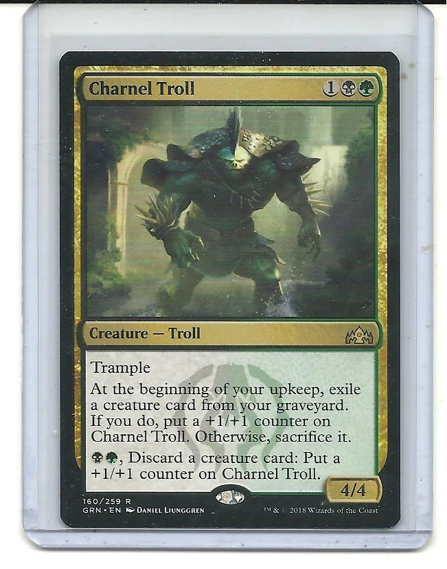 Charnel Troll Guilds of Ravnica Regular