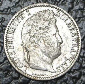 1847 A - FRANCE - 50 CENTIMES - SILVER - Louis Philippe I - Nice Detail - Picture 1 of 3