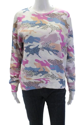 Sudadera pulóver multicolor manga larga cuello redondo Sundry para mujer talla 1 Foto 1 de 4