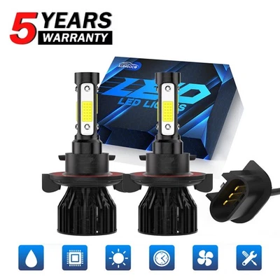 Para Suzuki XL-7 2007-2008 09 9008 H13 LED Faro Alto Bajo Bombilla Blanco 2x Foto 1 de 4