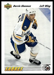 Darrin Shannon 1991-92 cubierta superior #322 - Imagen 1 de 2