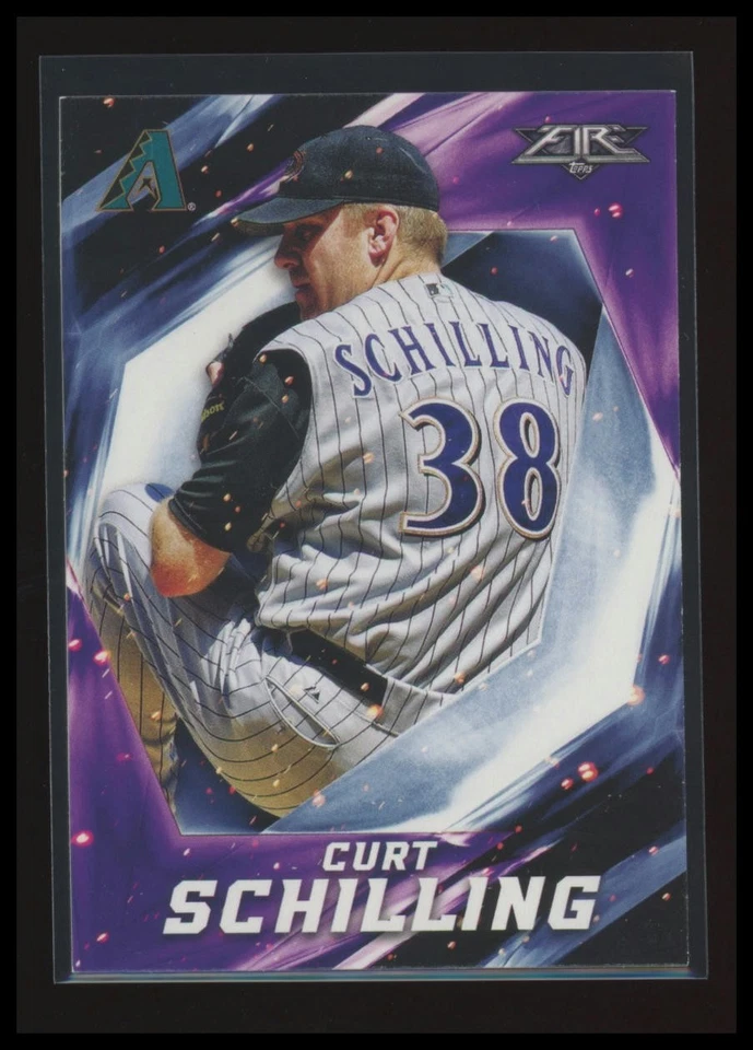 2017 Topps Fire #29 Curt Schilling - Image 1 of 1