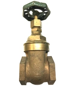 Vintage Large Kennedy Brass Gate Valve 2 inch - Picture 1 of 8