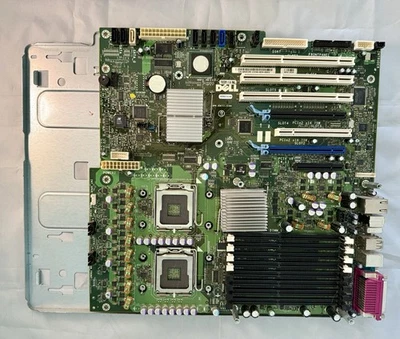 Dell Precision T7400 Dual Socket LGA771 Motherboard With Tray 0RW199 RW199 - Image 1 of 4