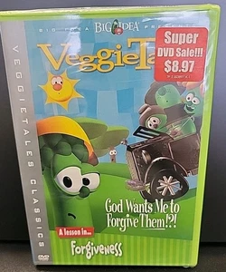 VeggieTales Gott will, dass ich eine Lektion in Vergebung vergebe DVD neu versiegelt 2004 - Bild 1 von 2