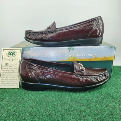Mocasines SAS Metro Patent Horsebit para mujer 6,5 M (EXCELENTE) con caja Foto 1 de 4