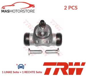 WHEEL BRAKE CYLINDERS DRUM BRAKE PAIR REAR TRW BWD112 2PCS P FOR RANGER RECORD - Picture 1 of 5
