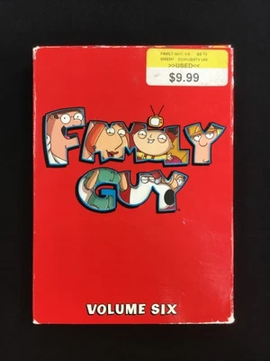 Family Guy: Volume 6 Six (3 Disc Set DVD) 2007-2008  FREE SHIPPING - Image 1 of 4