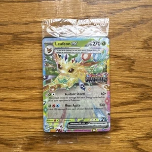Leafeon EX Prismatic Evolutions Sealed/STAMPED Surprise Box Promo Card #006/131! - Picture 1 of 2