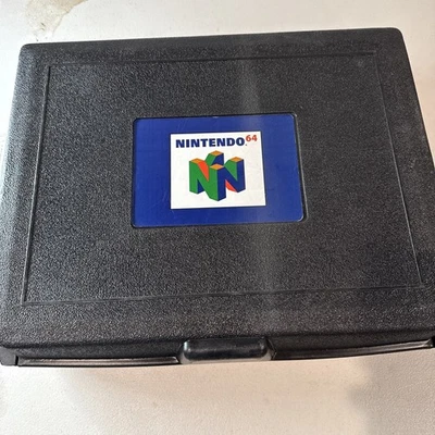 Nintendo 64 Blockbuster Exclusive Rental Console Travel Road Case - Image 1 of 4
