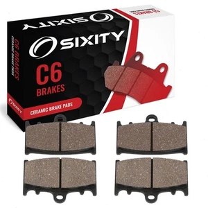 Front Ceramic Brake Pads 1995-1997 Kawasaki ZX600 Ninja ZX-6R Set Full Kit bn - Picture 1 of 8