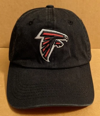 Gorra de béisbol Reebok NFL Atlanta Falcons Logo negra cinturón ajustable algodón Foto 1 de 4