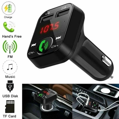Car MP3 Player Radio Audio Charger Handsfree Modulator Portable Kit New - Image 1 of 4
