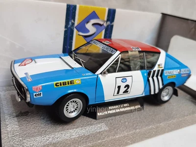 SOLIDO 1/18 RENAULT 17 MK1 1974 #12 Renault Car Alloy Model - Image 1 of 4