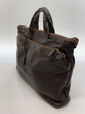 PORTER Maletín Cuero Marrón de Japón Foto 1 de 4