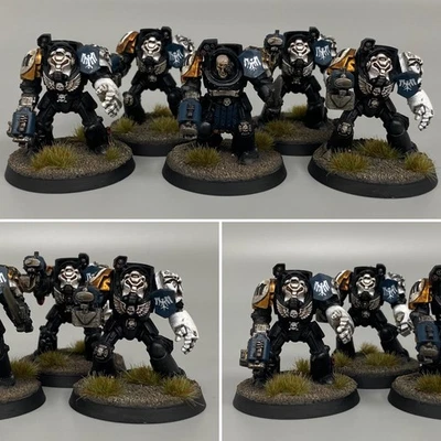 1 TERMINATOR SQUAD WARHAMMER 40K 40,000 FIRSTBORN SPACE MARINES RAVEN GUARD - Photo 1/4