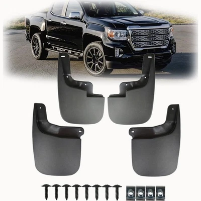 Подходит для Chevrolet Colorado Canyon 2015-2022 годов выпуска 4 брызговика грязевые щитки брызговики - Изображение 1 из 4