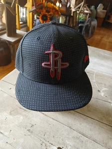 New Era 9Fifty NBA Houston Rockets Men's Snapback Hat Black INK - Picture 1 of 7