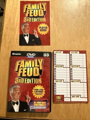 Imagination Family Feud 3rd Edition DVD Game With Score Sheets And Player Guide - Image 1 of 4