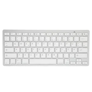 Bluetooth Keyboard - QWERTZ German Layout, Slim, Silent, Stable Connection fo... - Picture 1 of 9