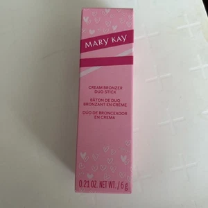 Mary Kay HONEY & LUSTER CREAM BRONZER DUO STICK .21 oz NIB #201246 - Picture 1 of 3