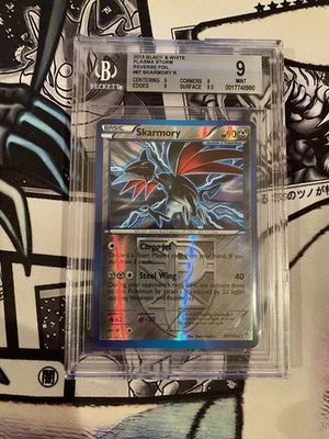 Skarmory (Team Plasma) 87/135 Plasma Storm Reverse Holo BGS 9 Mint - Image 1 of 2