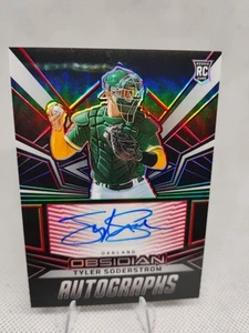TYLER SODERSTORM ROOKIE AUTO 2023 Obsidian Autographs OAKLAND A'S OA-TY RC - Picture 1 of 3